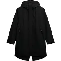 Superdry for man. M5012251A Tech Fishtail Parka black (L), Casual, Polyester