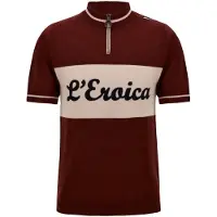 Santini Eroica Official Wool Kort Ermet Trøye