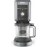 Ninja CREAMi Deluxe NC502EU iskremmaskin 800 W 0,709 L, svart/sølv