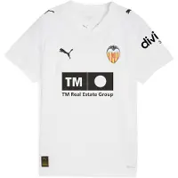 Puma Valencia CF 25/26 Home Jersey Youth, Clothing, White, 9-10Y