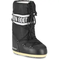 Moon boot for woman. 80D1400440 Icon Nylon Boots black (45/47), Flat, None, Casual, Snow