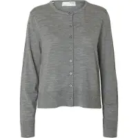 Selected 100 % Merinoull Strikket Cardigan
