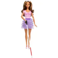 Barbie Dukke - 30 cm - Fashionista Doll Lavender (Blind) - - OneSize - Dukke