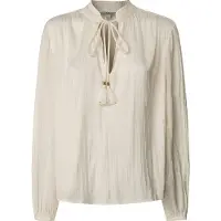 Pepe Jeans for woman. PL305010 Blouse Caeli White (S), Casual, Polyester, Long sleeve