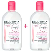 Bioderma Sensibio H2o 500ml 2 Units Sminkefjerner