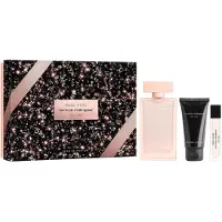 Narciso Rodriguez set: For Her Musc Nude Eau De Parfum (100 ml) + For Her Musc Nude Hydrating bodylotion (50 ml) + For Her Musc Nude Eau De Parfum (10 ml)