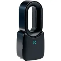 Lifetime Bladløs bordvifte med tre hastigheter og USB-C-lading - Svart