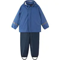 Reima Regntøy m. Seler - Tihku - PU - Denim Blue - - 3 år (98) - Regntøy