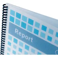 GBC Gjennomsiktig Pp-polyteknisk Din A4-omslag 700 Mikron 50 Enheter