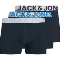 Jack & Jones Conor Solid Boxers 3 Enheter
