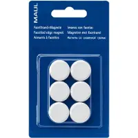 MAUL 6176202 - Magnet - Hvid - 20 mm - 6 stk.