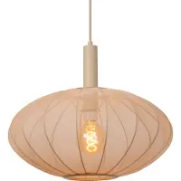 Lucide Corina hengelampe, kremfarget, Ø 50 cm, E27