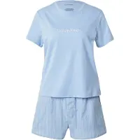 Calvin Klein Lv00qs7576 Kort Ermet Pysjamas