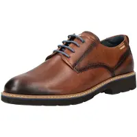 Pikolinos for man. M7D-4289 Brown Alarcon Leather Shoes (42), Flat, Laces, Casual
