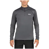 +8000 Portu Halv Glidelås Langarmet T-skjorte