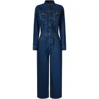 Pepe Jeans for woman. PL2300002 Monkey Shyla blue (L), Casual, Cotton, Denim, Long sleeve