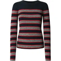 Pepe Jeans for woman. PL7000006 Clarisse navy jumper (XS), Casual, Viscose
