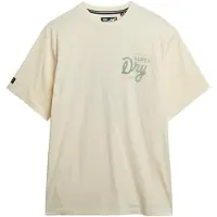 Superdry Tap Room Oversize Kortarmet T-skjorte