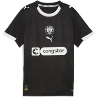 Puma FC St. Pauli 25/26 Third Jersey Youth, Clothing, Black/White, 15-16Y