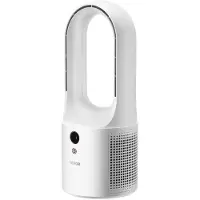 Vevor skrivebordsvifte bladløs, 12,99 tommers barnevennlig personlig bærbar skrivebordsvifte, 6-trinns USB stille kjølende liten tårnvifte med knappkontroll, blåser kald luft for kontor, hjem (plugg f