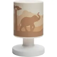 Elobra LED oppladbar bordlampe Scandi Savanne, oransje, 21, cm