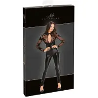 Orion Forførende Blonde og Wetlook Catsuit: XL