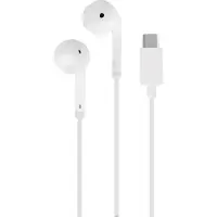 Puro PUIPHF32USBCWHI, Koblet med ledninger (ikke trådløs), Samtaler/musikk, 14 g, Hodesett, Hvit