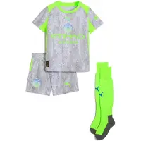 Puma Manchester City 25/26 Third Minikit Kids, Clothing, Cool Weather/Pro Green, 2-3Y