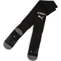 Puma FC St. Pauli 25/26 Socks Men, Clothing, Black/White, 43-46