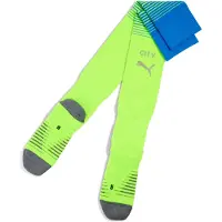 Puma Manchester City 25/26 Graphic Socks Men, Clothing, Pro Green/Hyperlink Blue, 39-42