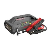 Lokithor JA302 PRO Starthjelp 3000A med kompressor, powerbank og LED-lys
