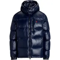 Ralph Lauren for man. 710968281002 Gorham shiny navy down jacket (L), Casual, Sustainable, Recycled nylon