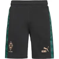 Puma Borussia Mönchengladbach KING Shorts Men, Sport, Black/Gold, XL