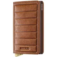Secrid Slimwallet Emboss Lines Lommebok I Skinn