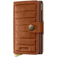 Secrid Miniwallet Emboss Lines Lommebok I Skinn