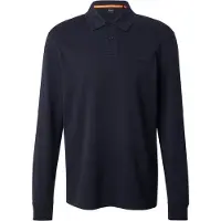 BOSS for man. 50527525 Interlock polo shirt black (L), Casual, Cotton, Long sleeve