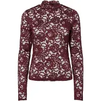 Y.A.S Yaslacey Lace Langermet Topp
