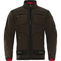 Härkila Kamko Fleece Men Brown/Red XL