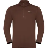 Jack Wolfskin Sky Thermal Half Zip Langarmet T-skjorte
