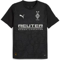 Puma Borussia Mönchengladbach 25/26 Third Jersey Men, Sport, Black/Warm White, XS