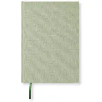 Adlibris Notatbok A5 256 sider Ulinjert Green Leaf Paperstyle