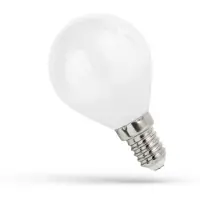 Spectrum LED E14 LED pære Kroneformet 1W 2700K 90 lumen opal