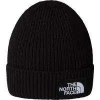 The North Face Lue - Strikk - Rib - Kids - Svart m. Logo - - OneSize - Lue