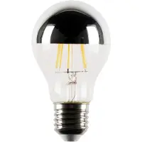 Airam LED-pære E27 toppspeilet 7W 2700K 680 lumen