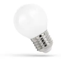 Spectrum LED LED pære E27 Kroneformet 6W 2700K 610 lumen Opal