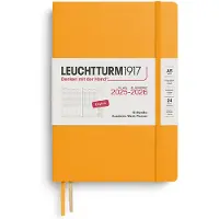 Adlibris Kalender A5 18m 25–26 Ukesplanlegger Rising Sun Leuchtturm1917