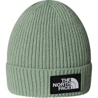The North Face Lue - Strikk/Rib - Kids - Slate Moss m. Logo - - 6-14 år (116-164) - Lue