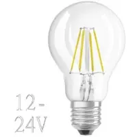 Seca Light Seca LED Lavvoltspære 2700K 450lm E27 4,5W 12-24V