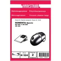 Haneström Støvsugerposer, papir, 5st.