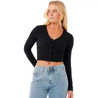 Rip Curl Sunset Luau Texture Langermet T-skjorte svart